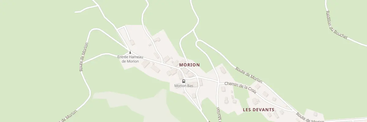Plan du 5055 Morion à La Thuile