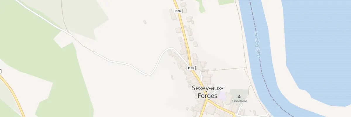 Plan du 3 Rue de la Côte à Sexey-aux-Forges