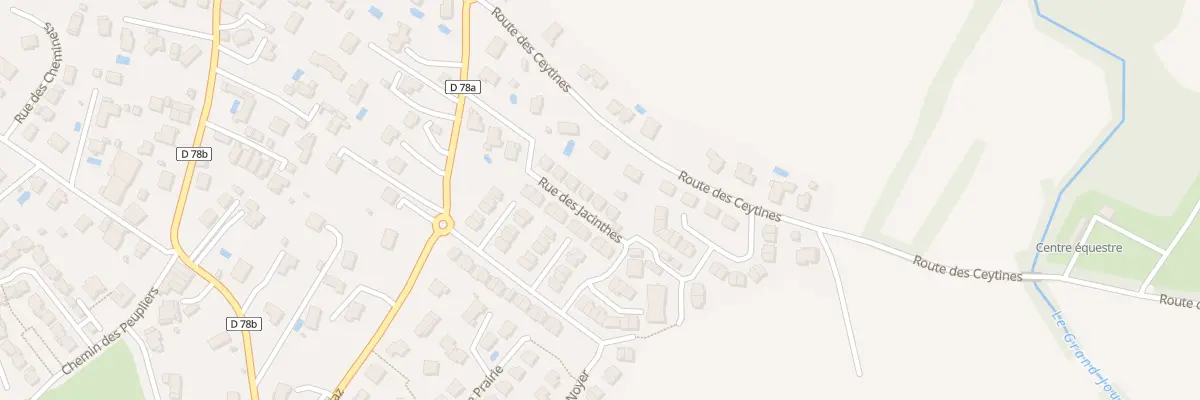 Plan du 74 Rue des Jacinthes à Saint-Genis-Pouilly