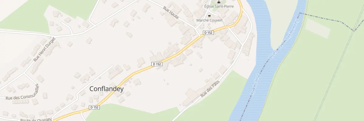 Plan du 25 Gr Grande Rue à Conflandey