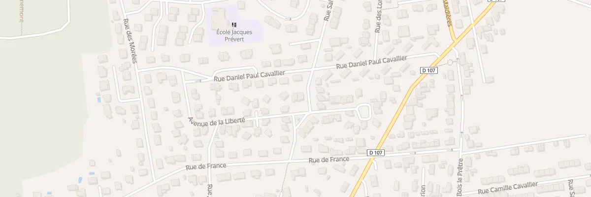 Plan du 26 Av de la Liberté à Blénod-lès-Pont-à-Mousson