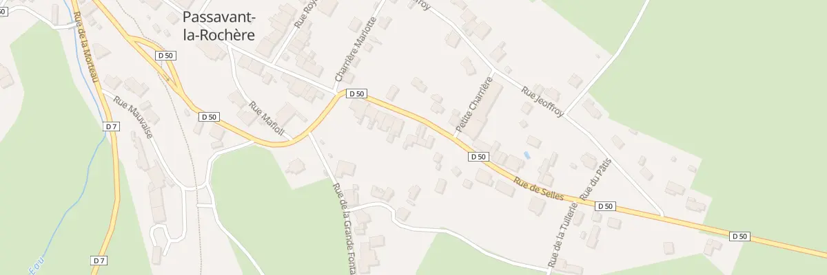 Plan du 18 Rue de Selles à Passavant-la-Rochère