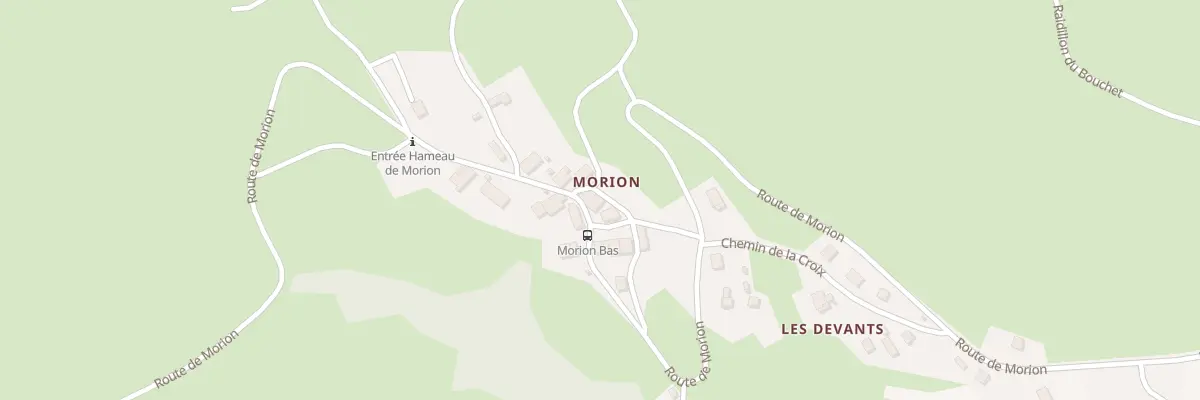 Plan du 5056 Morion à La Thuile