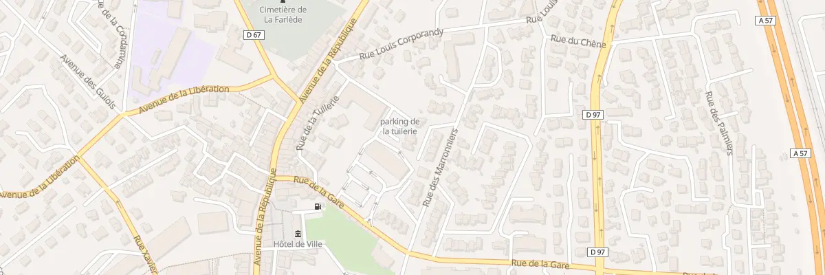 Plan du 65 Rue des Lauriers à La Farlède