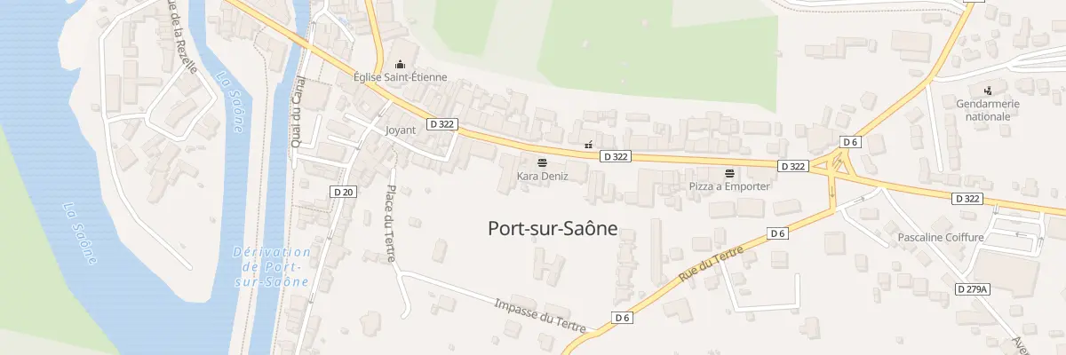 Plan du 61 Rue Francois Mitterrand à Port-sur-Saône