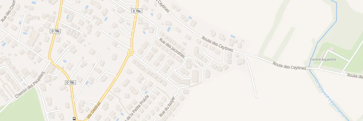 Plan du 111 Rue des Jacinthes à Saint-Genis-Pouilly
