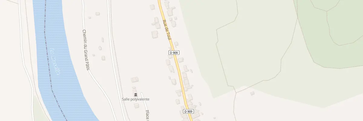 Plan du 62 Rte de Toul à Maron
