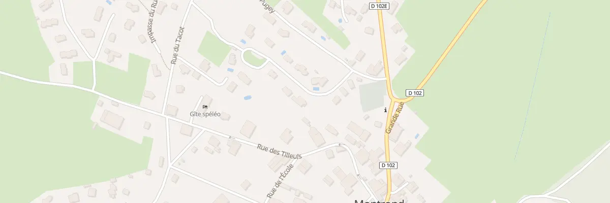 Plan du 3 Rue du Murier à Montrond-le-Château