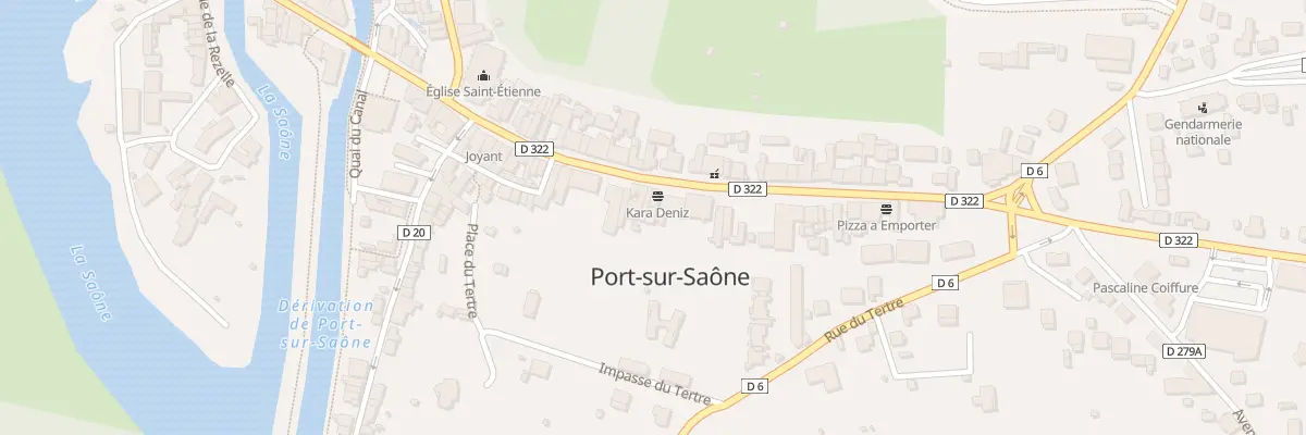 Plan du 63 Rue Francois Mitterrand à Port-sur-Saône