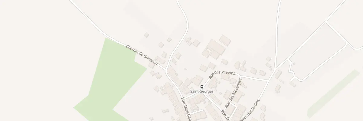 Plan du 40 Rue Saint-georges à Saizerais