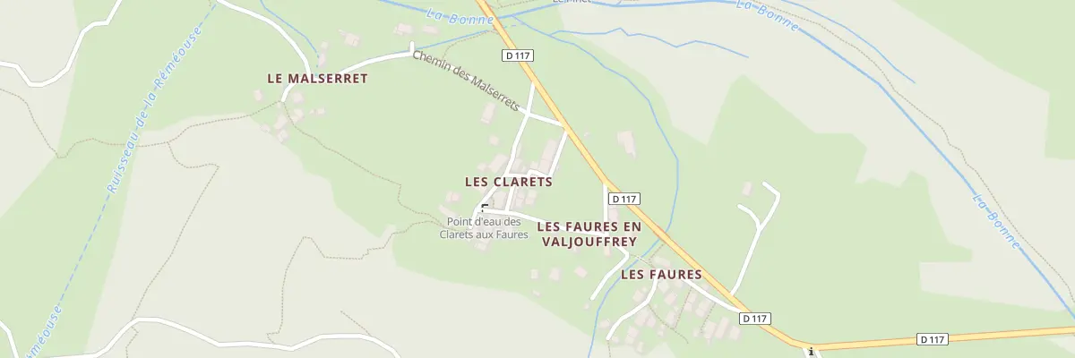 Plan du 53 Chem des Clarets à Valjouffrey