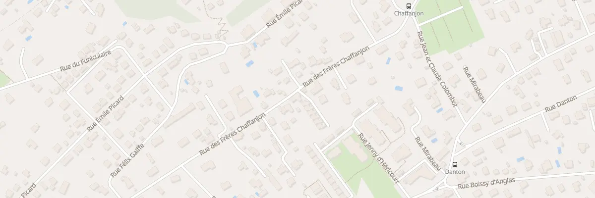 Plan du 38 Rue des Freres Chaffanjon à Besançon