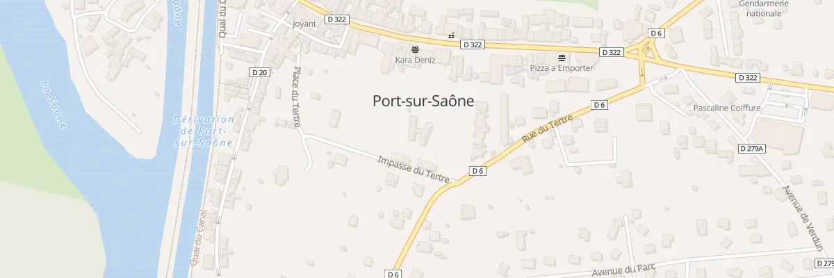 Plan du 2 Imp du Tertre à Port-sur-Saône