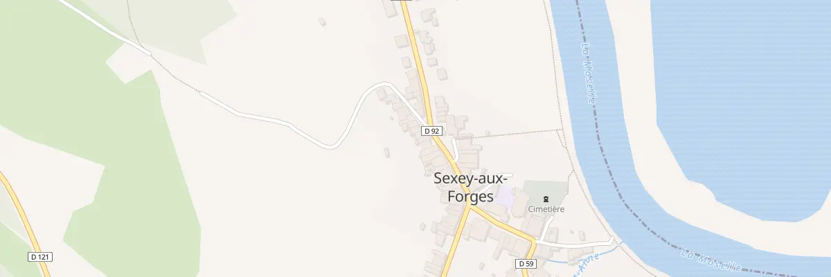 Plan du 43 Rue du Lt Excoffier à Sexey-aux-Forges