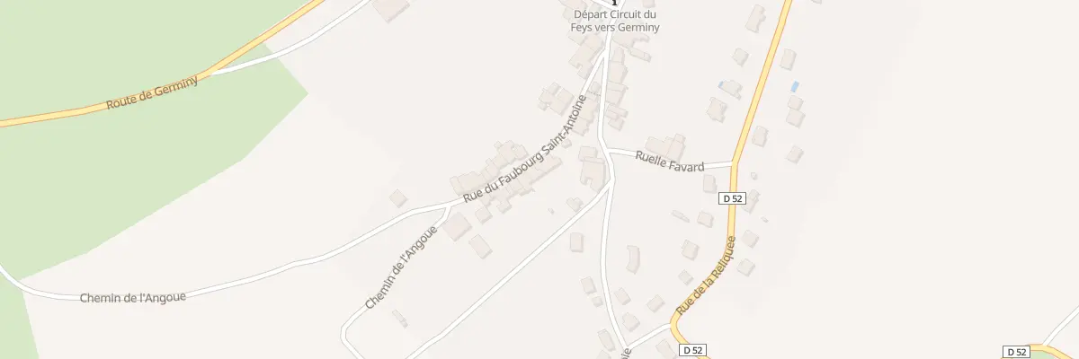 Plan du 80 Rue du Fbg St Antoine à Thélod
