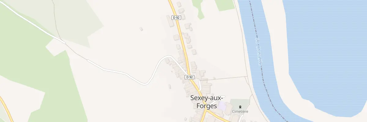 Plan du 2A Rue de la Côte à Sexey-aux-Forges