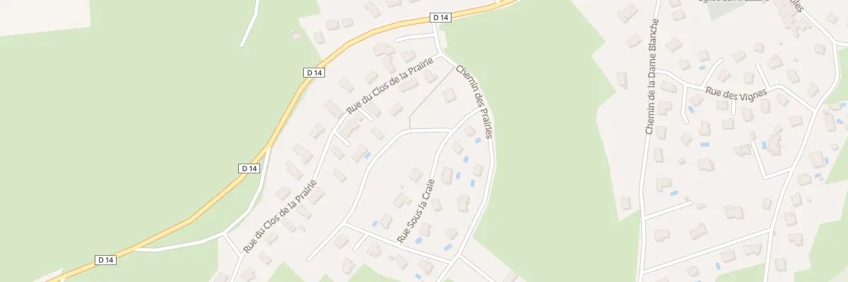 Plan du 2 Rue des Aubepines à Bonnay