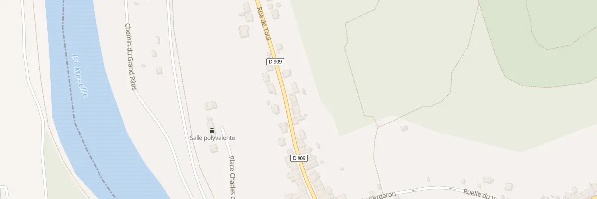 Plan du 58 Rue de Toul à Maron