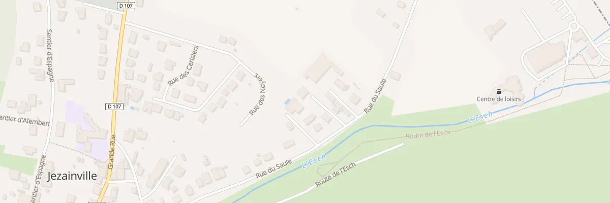 Plan du 43B Rue du Saule à Jezainville