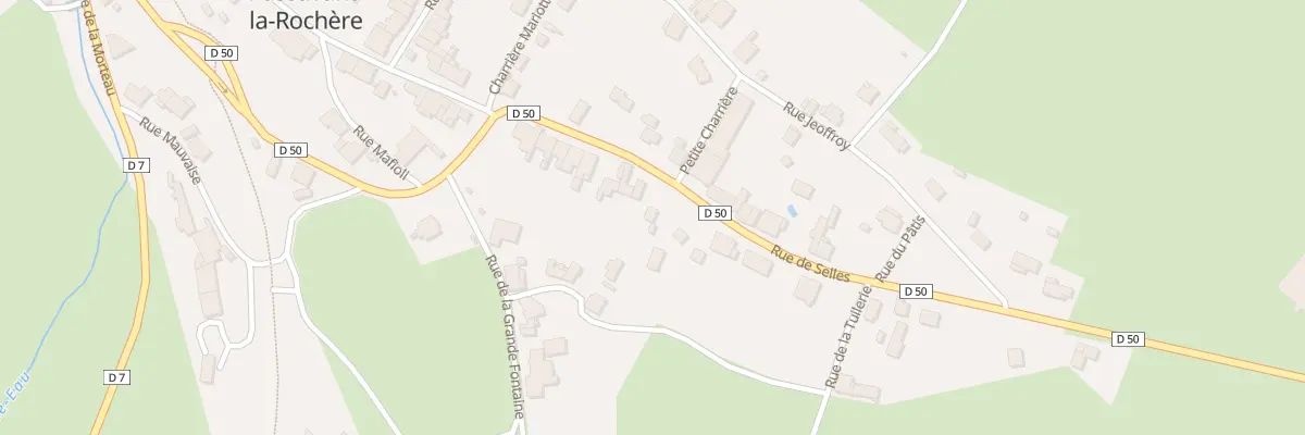 Plan du 24 Rue de Selles à Passavant-la-Rochère