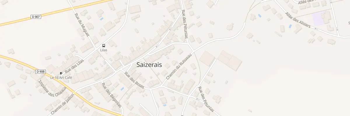 Plan du 5 Rue des Violettes à Saizerais