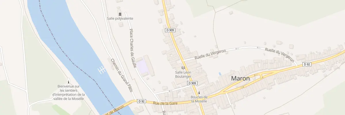 Plan du 27 Rue de Toul à Maron