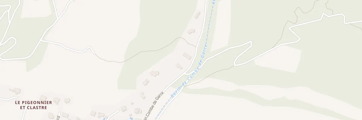 Plan du 7300 Combe de Garce à Malijai