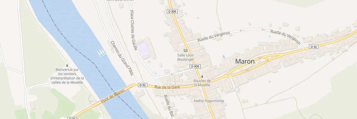 Plan du 15 Rue de Toul à Maron