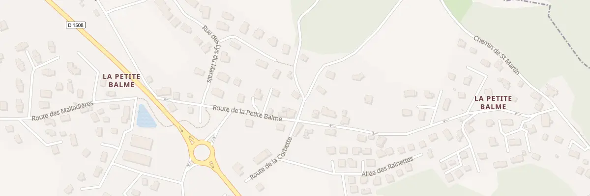 Plan du 195 Rte de la Corbette à Sillingy