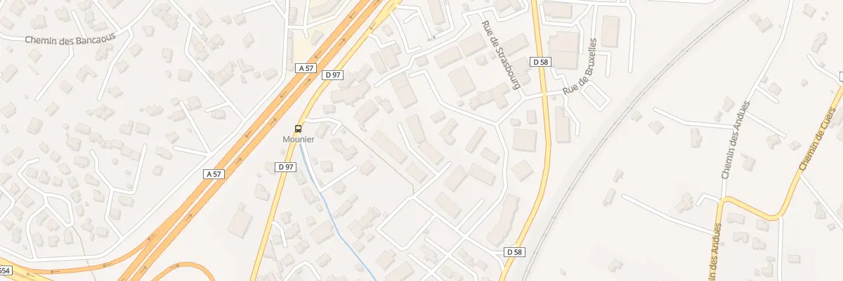 Plan du 220 Av Jean Monnet à Solliès-Pont