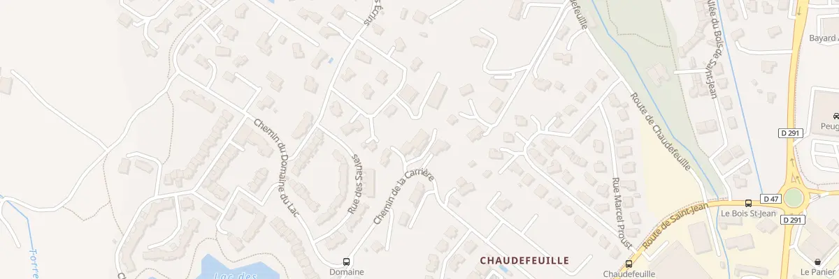 Plan du 9100 Che de la Carrière à Gap