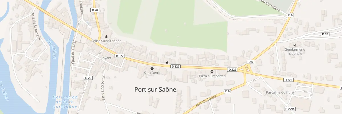 Plan du 52 Rue Francois Mitterrand à Port-sur-Saône