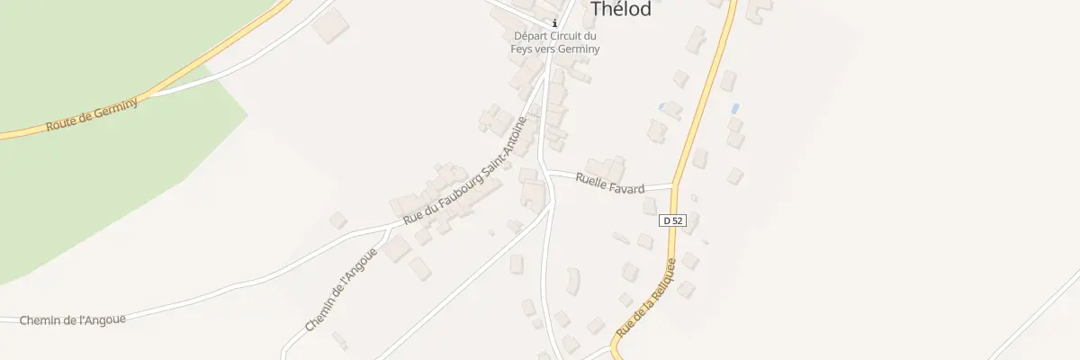 Plan du 141 Rue de Lavaux à Thélod