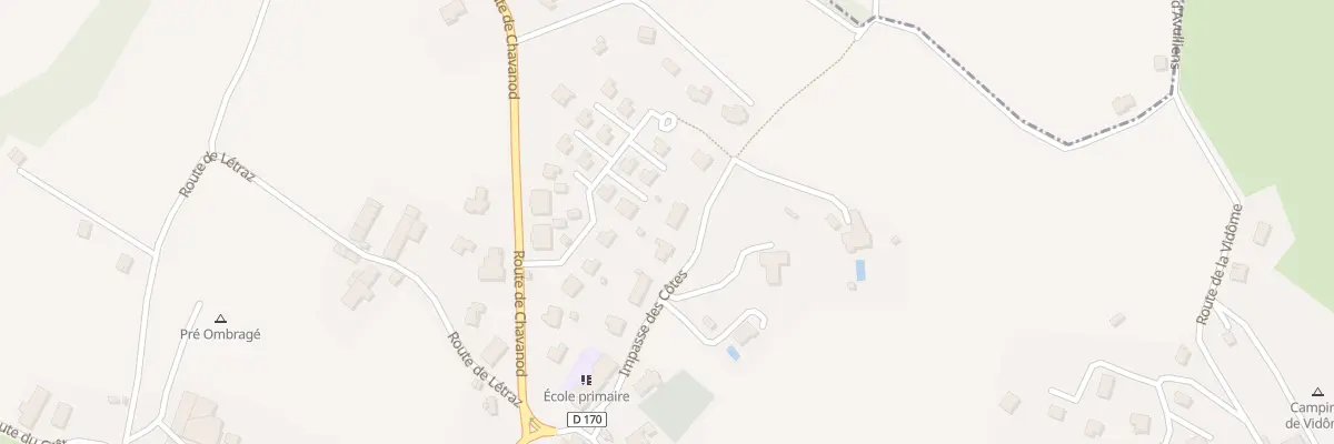 Plan du 27 Imp des Côtes à Montagny-les-Lanches