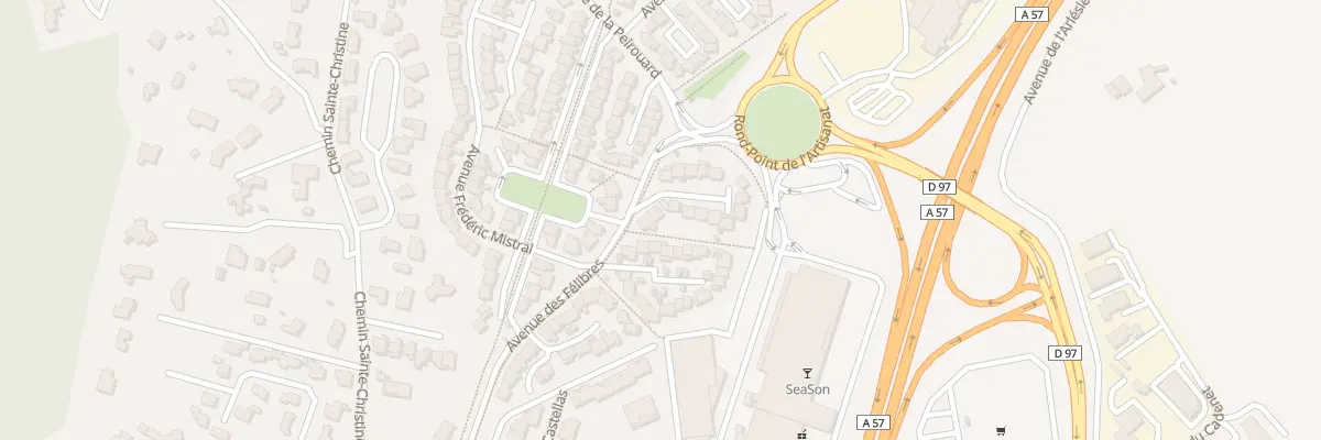 Plan du 2 Rue des Jonquières à Solliès-Pont