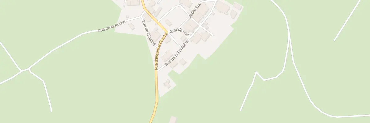 Plan du 1 Rue des Fontaines à Esserval-Tartre