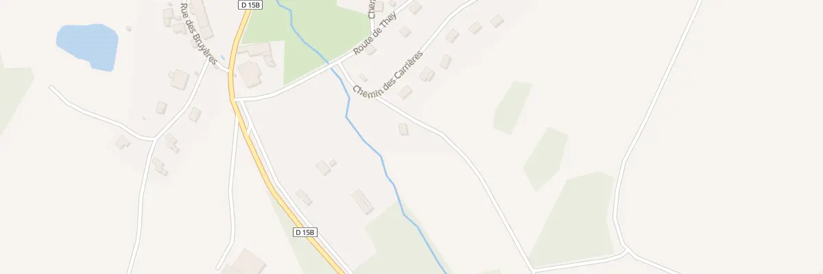 Plan du 2 Che des Carrières à Sorans-lès-Breurey