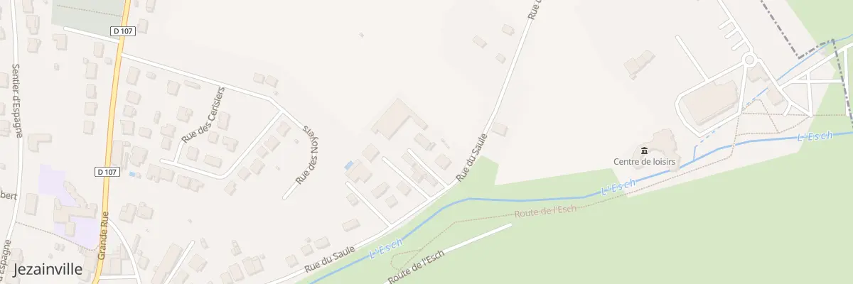 Plan du 47 Rue du Saule à Jezainville