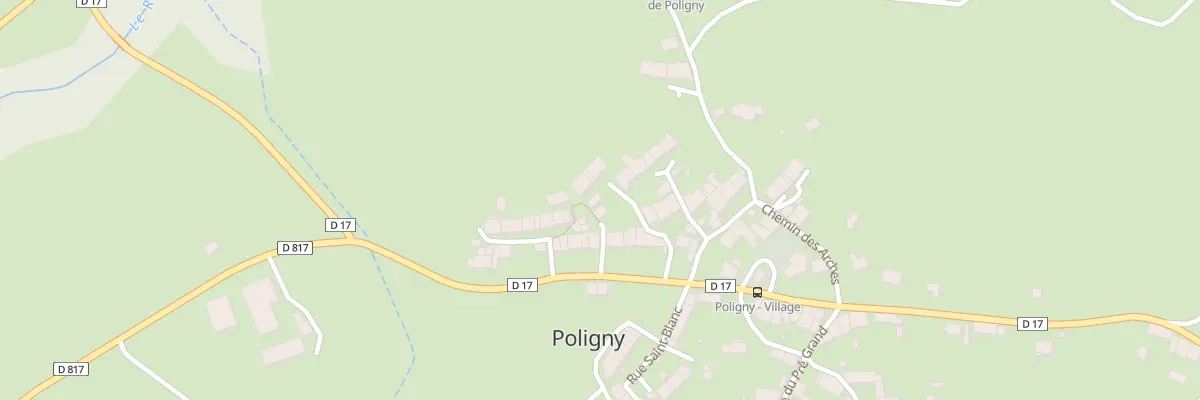 Plan du 4 Rue des Tarines à Poligny