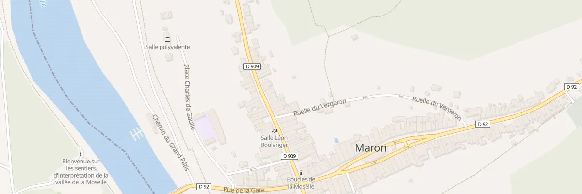 Plan du 26 Rue de Toul à Maron
