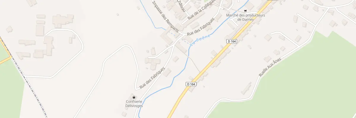 Plan du 27 Rue des Fabriques à Darney