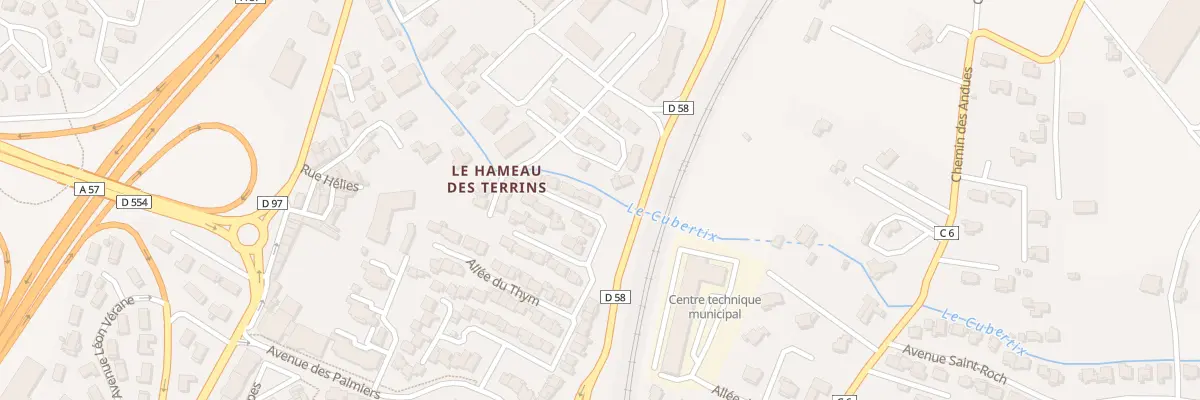 Plan du 409 Av des Mûriers à Solliès-Pont