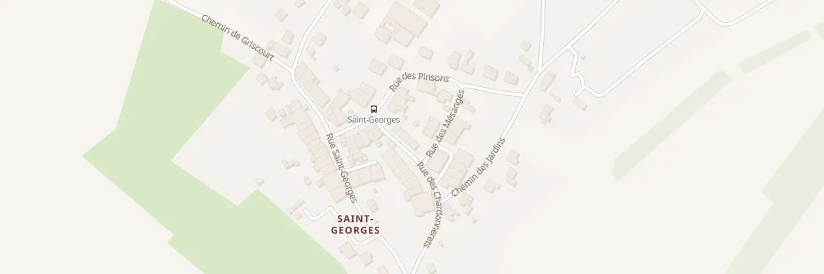 Plan du 8 Rue des Chardonnerets à Saizerais