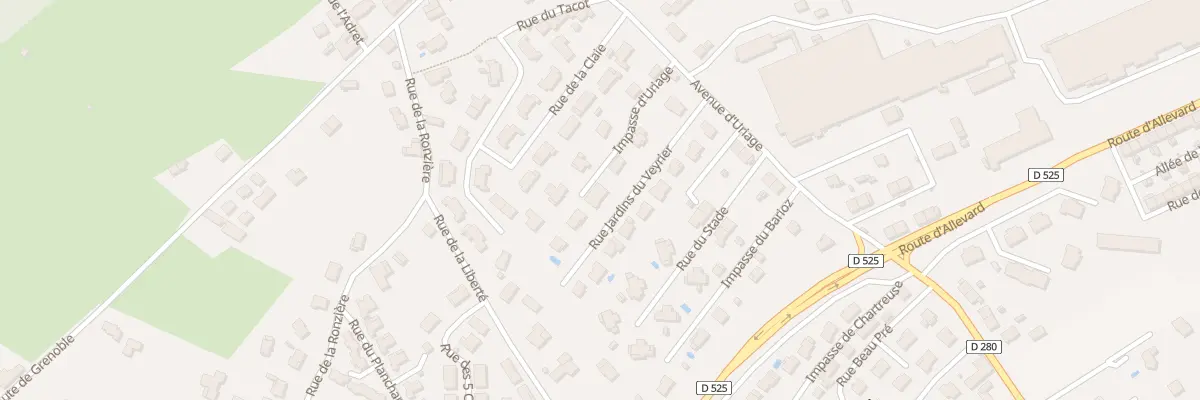 Plan du 106 Rue Jardins du Veyrier à Crêts en Belledonne