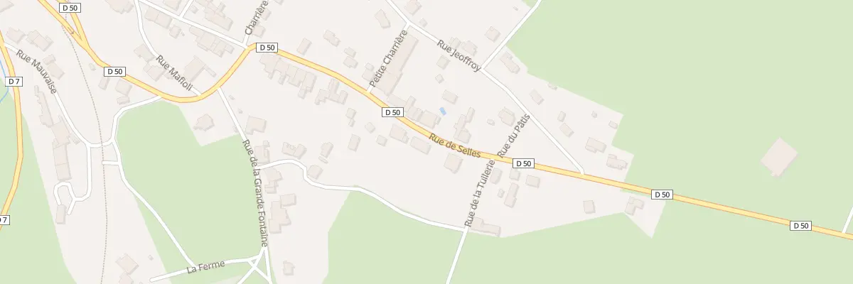 Plan du 32 Rue de Selles à Passavant-la-Rochère
