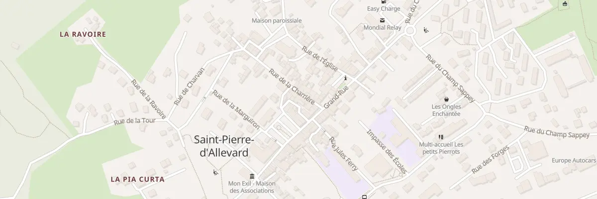 Plan du 43 Rue de la Charrière à Crêts en Belledonne