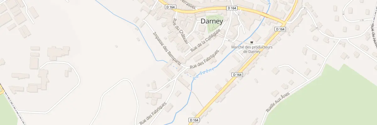 Plan du 4 Rue des Fabriques à Darney