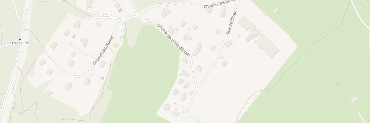 Plan du 53 Che de la Vie d’Estain à Gex