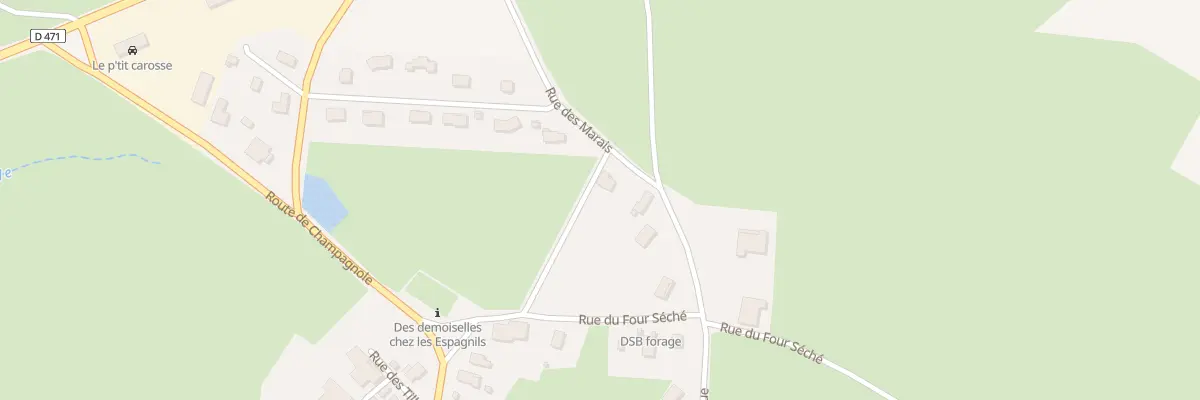 Plan du 5054 Aux Marets à Esserval-Tartre