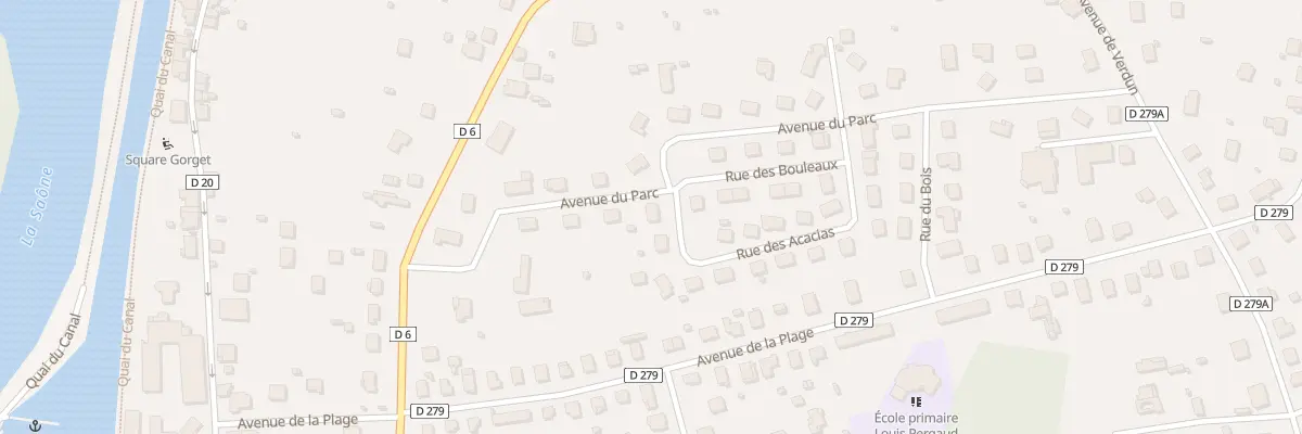 Plan du 2 Rue des Acacias à Port-sur-Saône